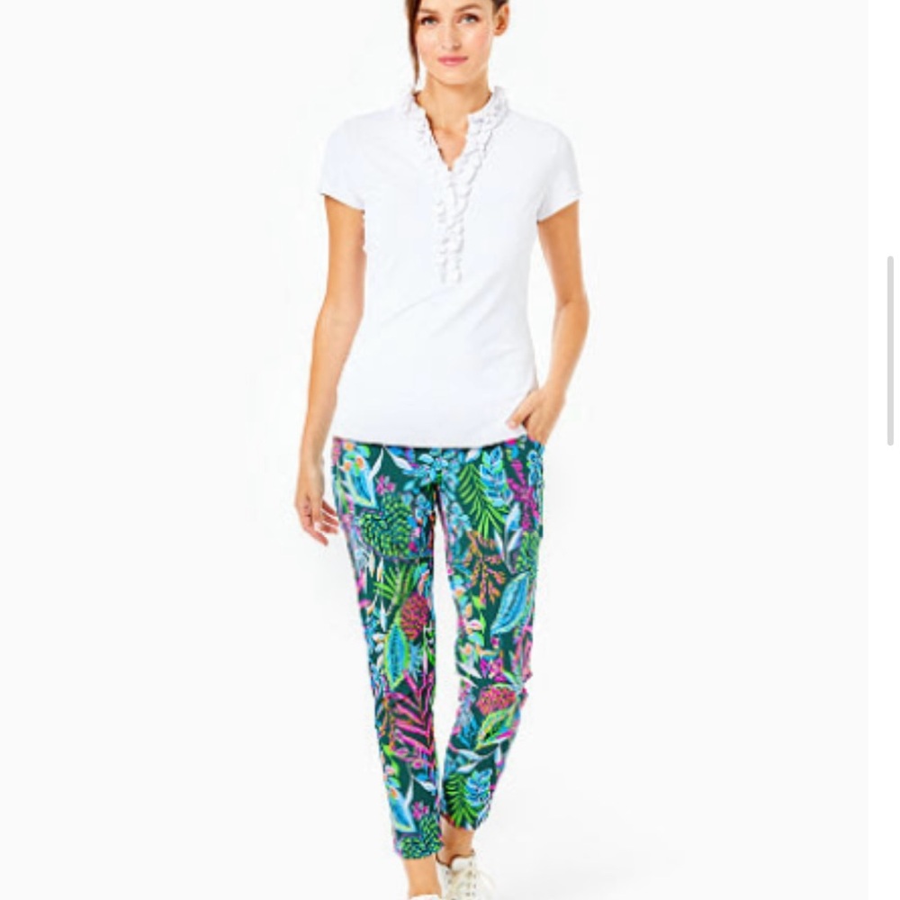 Luxletic 28 inch Corso Pant EUC size 12 (Large) - Lilly Pulitzer
